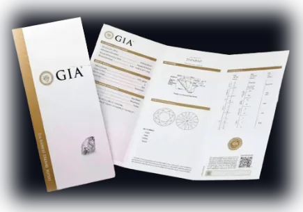 Laudo GIA — Diamond Grading Report